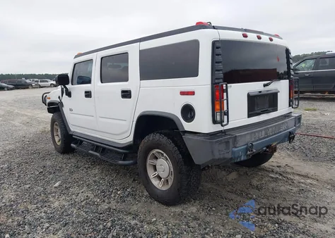 2003 Hummer H2 z USA, uszkodzony, nr VIN 5GRGN23U73H101423